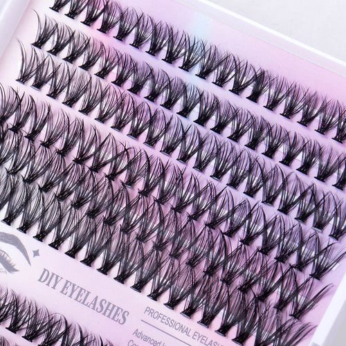 12 Rows Of 30D Plus 40D Clusters Of 240 Segmented Lashes Set - Anaya Beauty